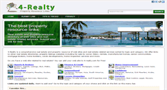 Desktop Screenshot of 4-realty.com